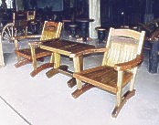 Hue Pong Chairs and Table 8B
